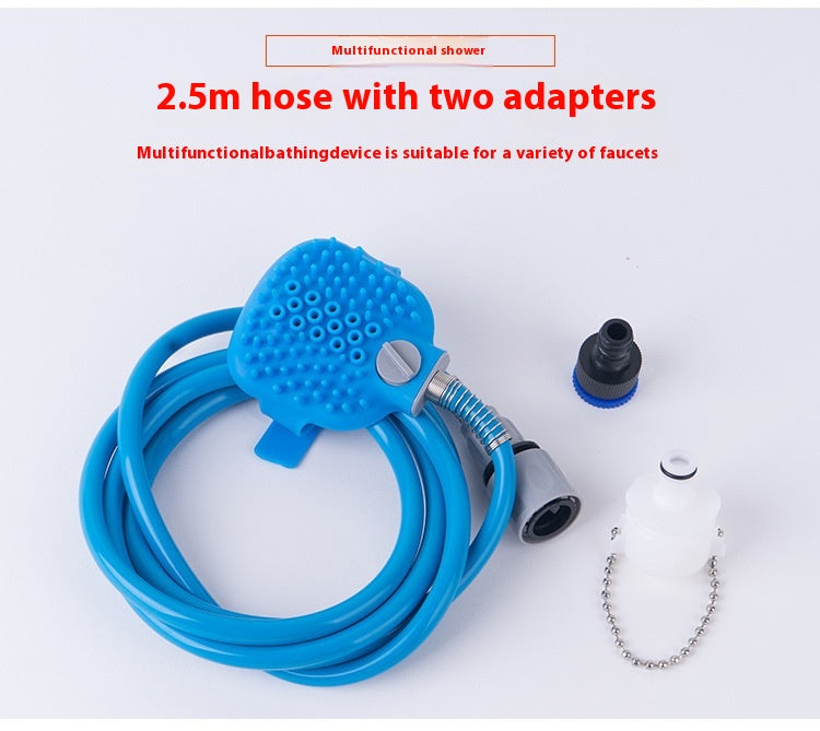 Transform Bath Time with Our Pet Bathing Silicone Shower Brush Massage Glove Tool